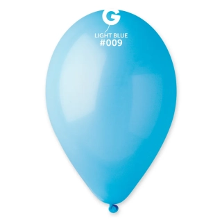Balónek 26cm/10" #009 světle modrý 100 ks
