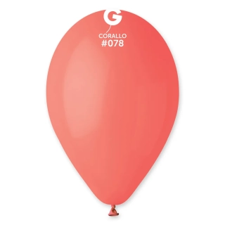 Balónek 26cm/10" #078 korálový 100 ks
