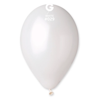 Balónek 26cm/10" #029 bílý