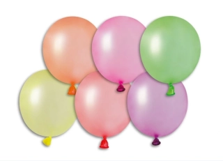 Balonky 8 cm Vodní bomby - neon