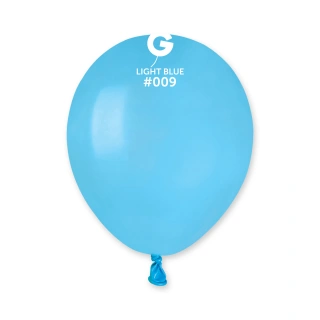 Balónek 13cm/5" #009 světle modrý 100ks