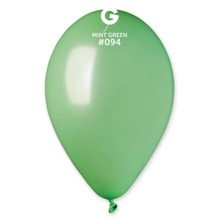 Balónek 26cm/10" #094 mátově zelená 100 ks