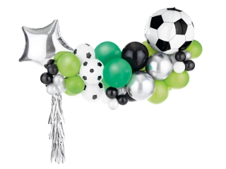 Balónková girlanda Fotbal 150x126cm