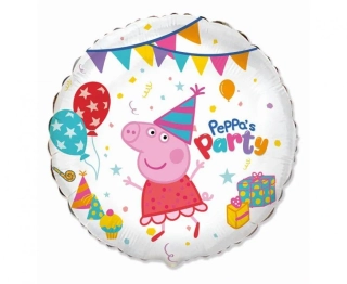 Fóliový balonek Prasátko Peppa oslava 45 cm