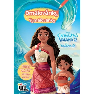 Omalovánky Vaiana A5