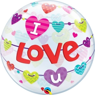 Bublina - Girlandy ILY 56cm