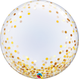 Bublina DECO - Konfety zlaté 61cm