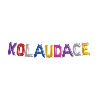 !VÝPRODEJ! Balónkový nápis - Kolaudace