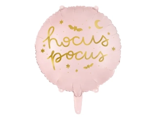 Foliový balonek Halloween - Hocus Pocus - růžový 43 cm