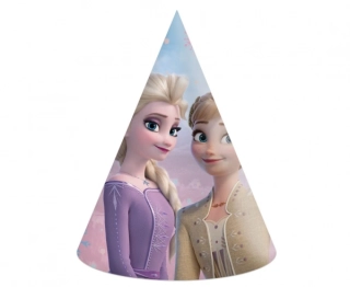 Papírová čepička Frozen - Wind Spirit 6 ks