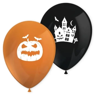 Latexové balonky Halloween 8 ks