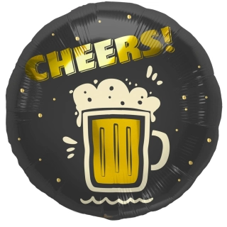 Fóliový balónek Cheers Beer 45 cm