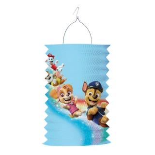 Závěsný lampion válec Tlapková Patrola 28 cm