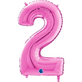 Číslice 2 fuchsia (66cm,26")