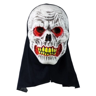 Halloween maska kostlivec s šátkem