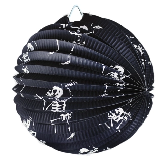 Lampion Halloween - kostlivci