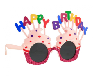 Brýle Muffiny Happy Birthday