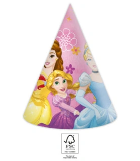 Papírové čepičky Disney Princezny