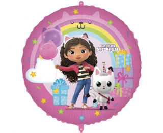 Fóliový balonek Gábinin kouzelný domek 46cm