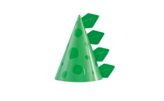 Papírové čepičky Dino se šupinami