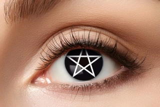 Barevné kontaktní čočky - Pentagram