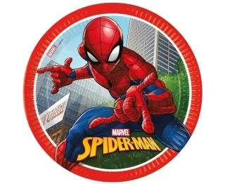 EKO papírové talíře Spiderman - Crime Fighter 23cm/8ks