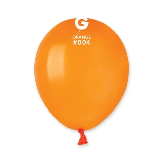 Balónek 13cm/5" #004 oranžový 100ks