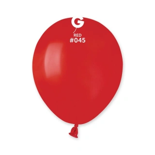 Balónek 13cm/5" #045 červený 100ks