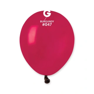 Balónek 13cm/5" #047 burgundy