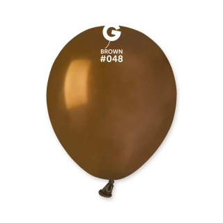 Balónek 13cm/5" #048 hnědý