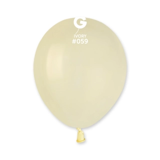 Balónek 13cm/5" #059 slonová kost