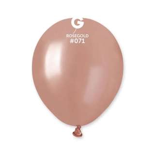 Balónek 13cm/5" #071 rosegold