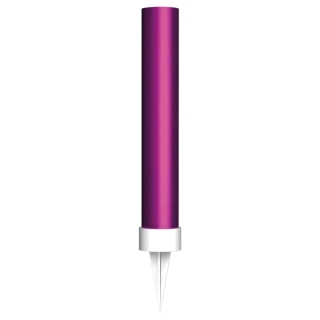 Dortové fontánky růžové 12 cm - 2 ks