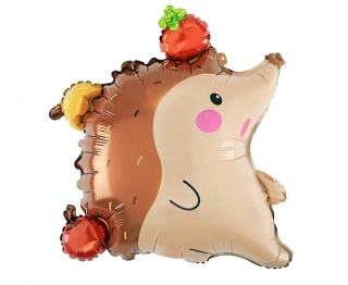 Fóliový balónek - ježek s ovocem 45 cm