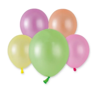 Balónek 13cm/5" #081 neonový mix 100 ks