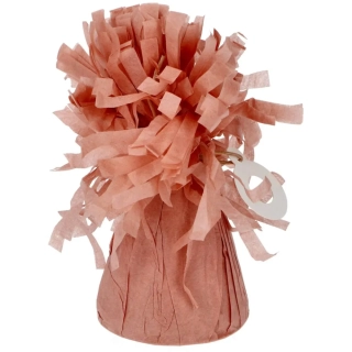 Těžítko na balonky rose gold - matné