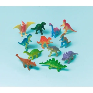 Figurka dinosaurus plastová 12 ks