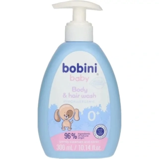 Bobini sprchový gel a šampon 0+