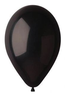 Balónek 30cm/12" #014 černý 100 ks