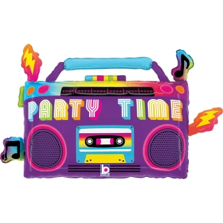 Fóliový balonek Retro rádio 74 cm