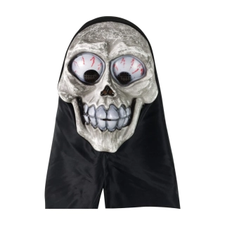 Halloween maska šílený kostlivec s šátkem