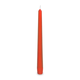 Dlouhá svíčka červená 24 cm