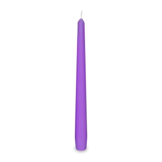 Dlouhá svíčka fialová 24 cm