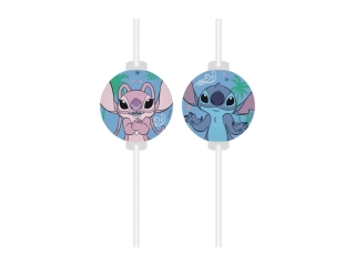 Papírová brčka Stitch 4ks