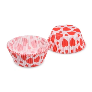 Košíček na cupcake srdce 40ks