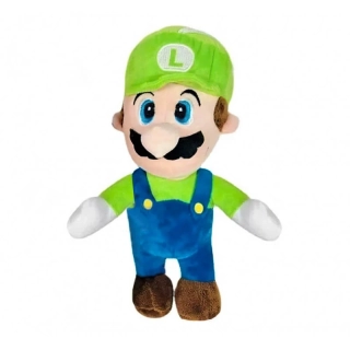 Plyšová hračka Super Mario - Luigi 30 cm