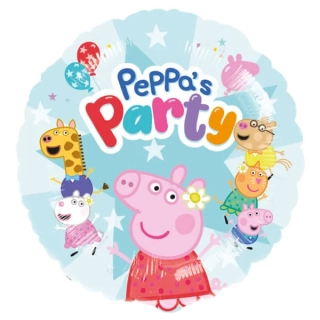 Fóliový balonek Prasátko Peppa Party 43 cm