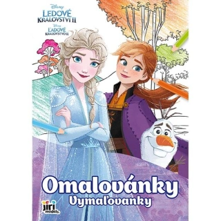 Omalovánky Ledové království A4