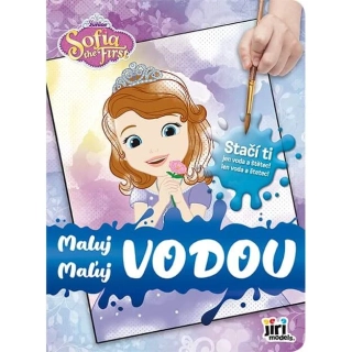 Maluj vodou - omalovánky malé Sofie První