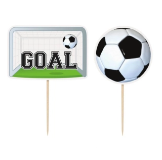 Napichovátka 3D fotbal - 6ks